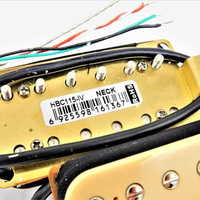 G.M. 360 High Output Humbucker Set Cream (Ceramic 8.4k, 16.6k) image 6