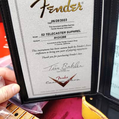Fender '52 Telecaster 2023 - Super Heavy Relic image 9