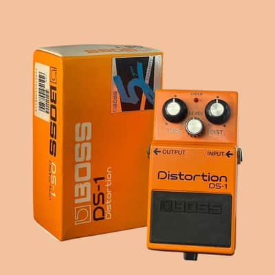 Boss DS-1 Distortion (Black Label) 1991 s/n FC76834 image 1