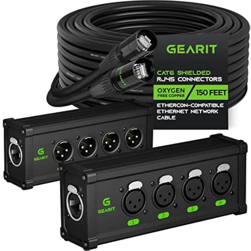 4Ch Extender & 150Ft Ethercon-Compatible Cable image 1