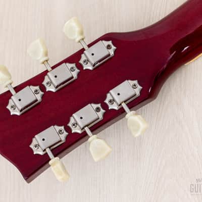 1989 Burny Super Grade RLG-60 ‘59 Model Burst w/ VH-1 Humbuckers, Japan Fernandes image 5