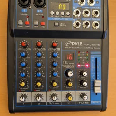Pyle Pro PMXU43BT - 4 Channel Mixer with BT & FX image 1