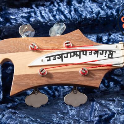 2008 Rickenbacker 4001C64 Satin Mapleglo Bass w/ OHSC Vintage Spec image 3