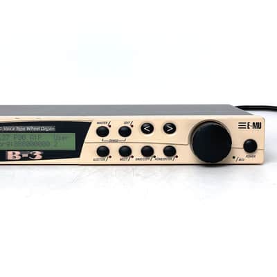 E-MU Systems B-3 Rackmount 64-Voice Tone Wheel Organ 2002 w/ User Manual Maden in USA Worldwide Shipment image 5