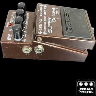 Boss OC-3 Super Octave (Dark Gray Label) 2003 - Present - Brown - X17763 image 4