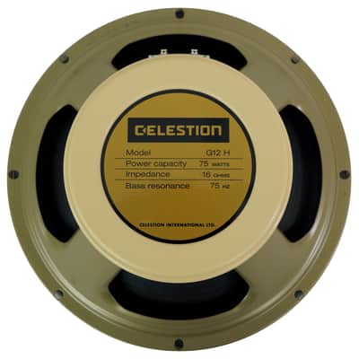 Celestion G12H-75 Creamback 12" 75W Guitar Speaker 16 Ohm with Large Magnet image 6