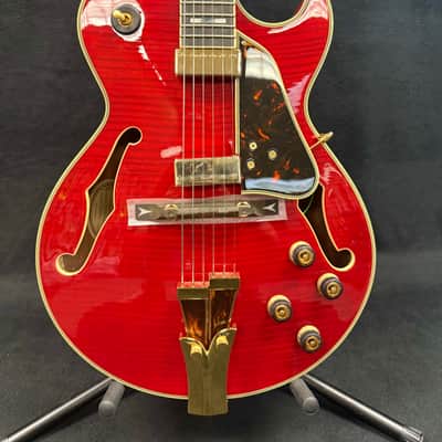 Ibanez GB10SEFM-SRR George Benson Signature 2022 - Present - Sapphire Red image 2