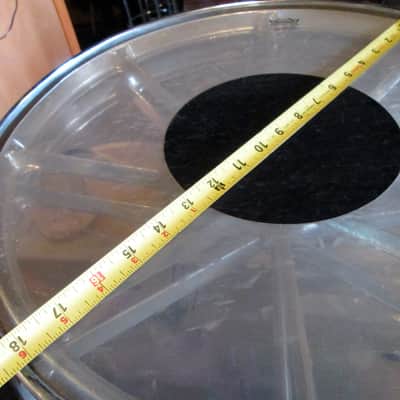 Remo Rototom rare 16 & 18" 2pc Set vinage tom drums tunable percussion w/mounts & stand image 3