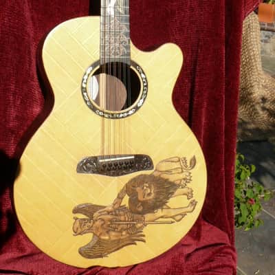BLUEBERRY 12 String Cutaway   SATAN 2013 Natural image 1