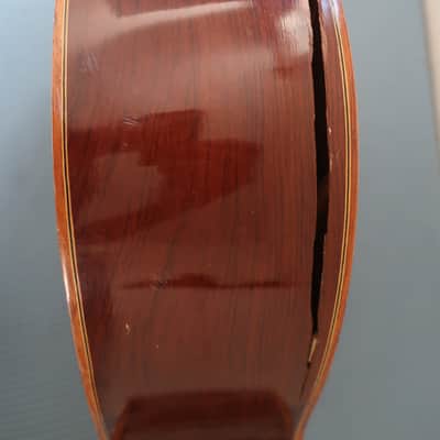 Project Vintage 1960s Silviano Herrera Classical Guitar H-Sil Mariachi Studio Project Crack On Lower Bout Rarely Listed For Sale Paracho Mexico Mexican Jesus Herrera image 14