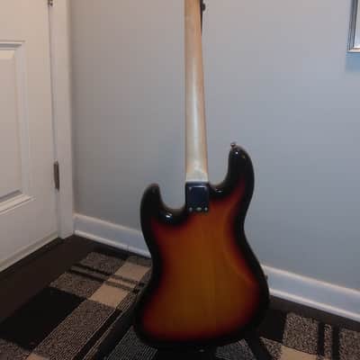 Bacchus BJB Jazz Bass w/Dual Humbucker Sunburst 9 lbs image 9