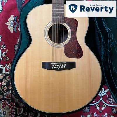 Guild F-1512E Westerly Collection 12-String Jumbo Acoustic-Electric Natural image 2
