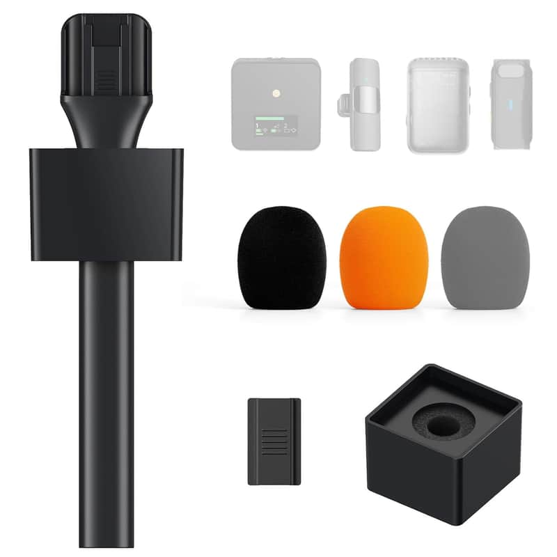 2025 TONOR Mic Handle For Dji Rode Microphone, Handheld Stand ...