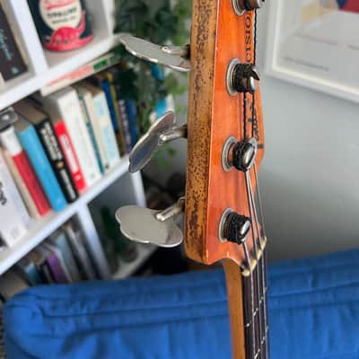 1974 Fender Precision Bass Sunburst Rosewood Board image 17