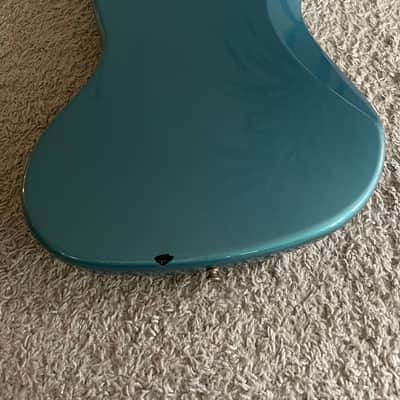 Fender Standard Jazz Bass 2000 MIM Rare Ocean Turquoise 4-String Bass Guitar image 14