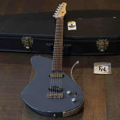 2017 Dean Gordon Guitars Mirus Flat Top Electric Guitar Gray SH + Gig Bag (6435) image 1