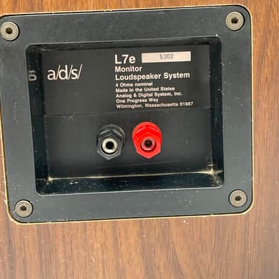ADS L7E Audiophile Bookshelf Speakers VTG Woodgrain *TESTED WORKING image 12