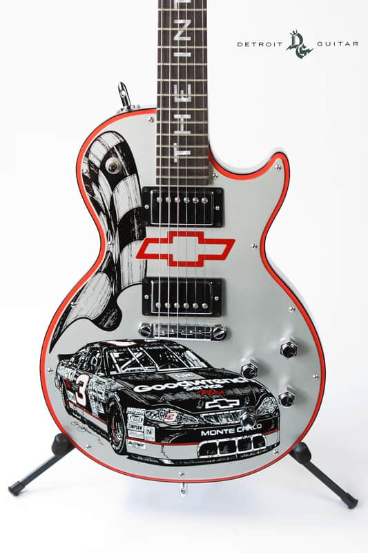2001 Gibson Les Paul Custom Dale Earnhardt The Intimidator w/ Case image 1