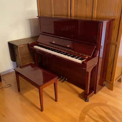 Yamaha U3AR Upright Piano - Mahogany Gloss image 2