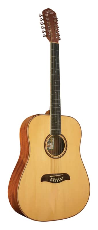 Oscar Schmidt OD312 Dreadnought Select Spruce Top Mahogany Neck 12-String Acoustic Guitar image 1