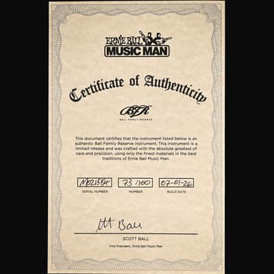 Ernie Ball Music Man BFR John Petrucci Majesty 6-String (No. 73 of 100)- Malachite 2026 (M021584) image 7