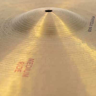 Vintage Paiste Formula 602 Ride Cymbal - Bright Mellow Medium - 20" - 2400g image 10