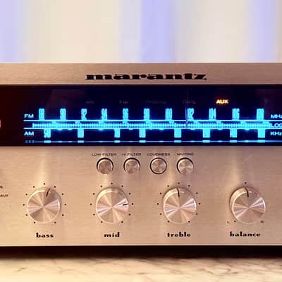 πΆβ¨ Marantz 2230 Vintage Stereo Receiver β Serviced/Cleaned, LED Dial, Original Metal Case, Tested Working image 1
