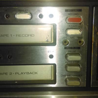 Capehart am/fm dual 8trk recorder with phonograph 1979-1982 wood/silver image 2