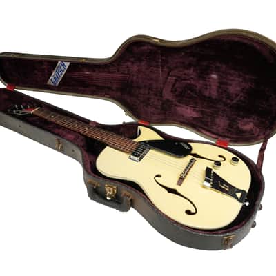 1957 - Gretsch Rambler 6115 Hollow Body - Lotus Ivory over Jet Black image 20