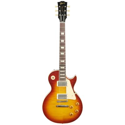 Gibson Custom 1959 Les Paul Standard Electric Guitar, Murphy Lab Light Aged, Cherry Tobacco Burst image 4