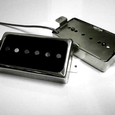 Humbucker Size Hybrid Pickups SET Strat Tone Alnico 5 ROD Magnets Like Fender Stratocaster PAF Q image 6