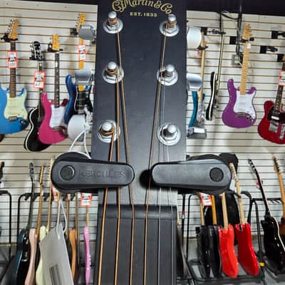 Martin GPC-X1E Grand Performance Acoustic-electric Guitar - Black w/Gig Bag & PLEK*D #119 image 5