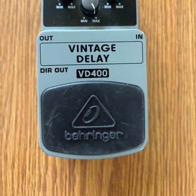 Behringer VD400 Vintage Analog Delay Pedal 2010s - Gray image 2