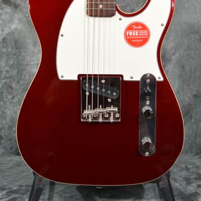 Squier Classic Vibe Custom Esquire Candy Apple Red w/ FREE Same Day Shipping image 1
