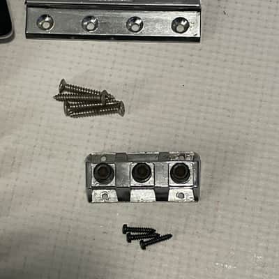 1980's Korean Ibanez RG250 Series Guitar Powerocker DX Power Rocker Black Factory Tremolo Bridge Set image 4