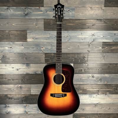 Guild D-40 Traditional Acoustic Guitar w/Case - Antique Burst image 1