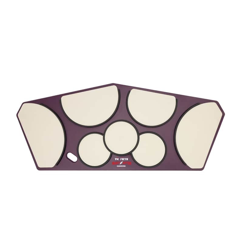 VIC FIRTH HHPQSR HEAVY HITTER QUADROPAD WITH RIMS SMALL image 1
