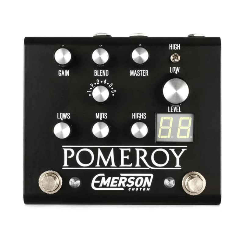 Emerson Pomeroy Boost Overdrive Distortion pedal image 1