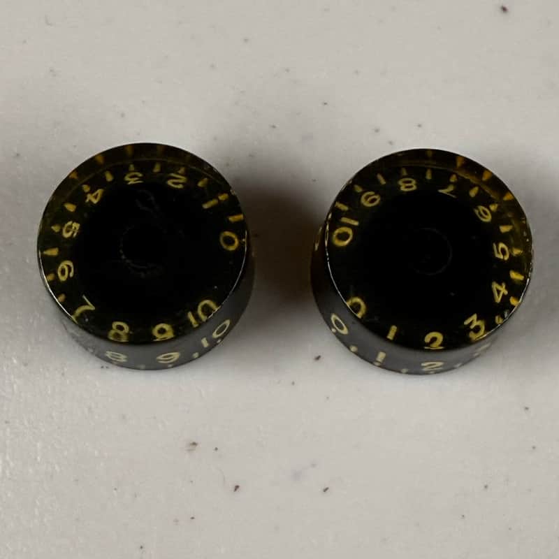 Gibson Les Paul Custom Barrel Knobs 1970's (K-328) image 1