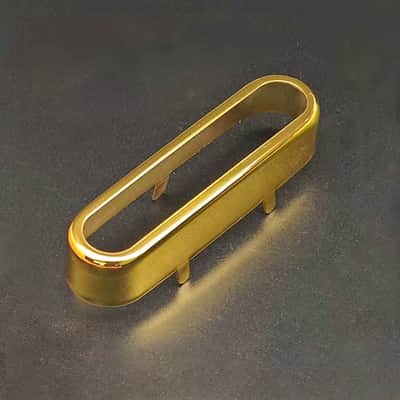 3pcs Brass Guitar Strat Style Single Coil Pickup Open Covers image 1