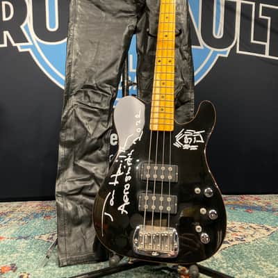 Tom Hamilton's Aerosmith, Custom Made G&L, ASAT Telecaster Bass (TH2 #5) SIGNED! PLUS Stage Worn Leather Pants! AUTHENTICATED! image 1