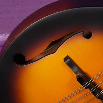 2020 Washburn M108SWK Carved F-Style Mandolin (VIDEO! Fresh Setup, Ready) image 6