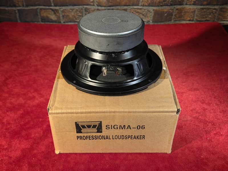 Sigma-06 6.5" Professional Loudspeaker w/ Original Box #2 image 1