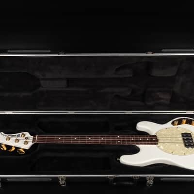 2012 Ernie Ball Music Man PDN Classic StingRay 4 - Gilded White | USA Limited Edition 1 / 200 Bass 4-String Matching Headstock & Neck Gold Hardware Active / Passive | OHSC image 24