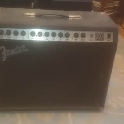 Fender Roc Pro 1000 2-Channel 100-Watt 1x12" Hybrid Guitar Combo 1996 - 2000 - Black image 8