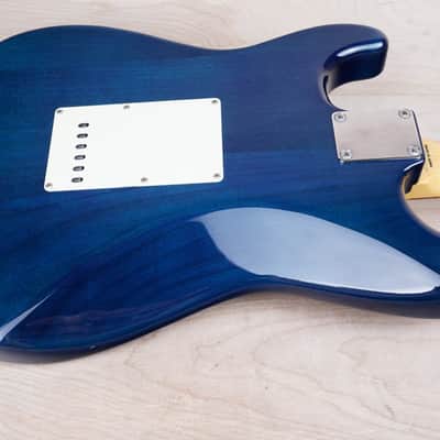 Fender Limited Edition ST-62QT Stratocaster MIJ 2013 Aqua Blue Quilt Top Japan w/ Bag image 10