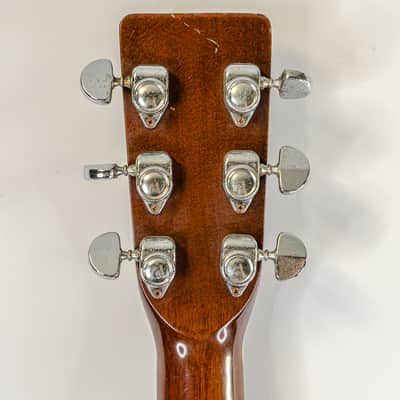 Mid-80's Aria W-25 Folk & Western Dreadnought Acoustic Guitar w/ HSC image 12