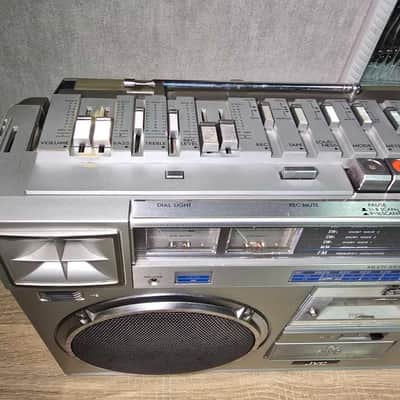 JVC RC-M70 Rare Vintage Powerful Cassette Deck Boombox Servised Iconic Warranty image 13