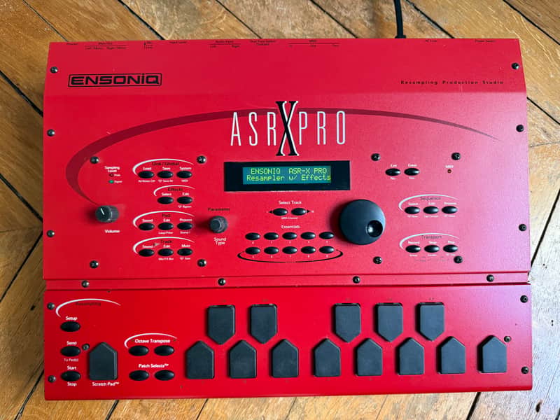 Ensoniq ASR-X Pro Resampling Production Studio 1998 - Red image 1