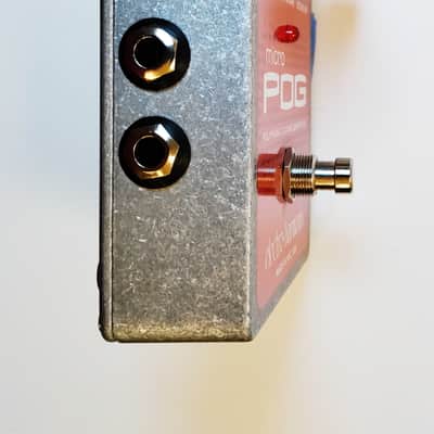 Electro-Harmonix Micro POG Polyphonic Octave Generator 2007 - Present - Red / Gray image 4